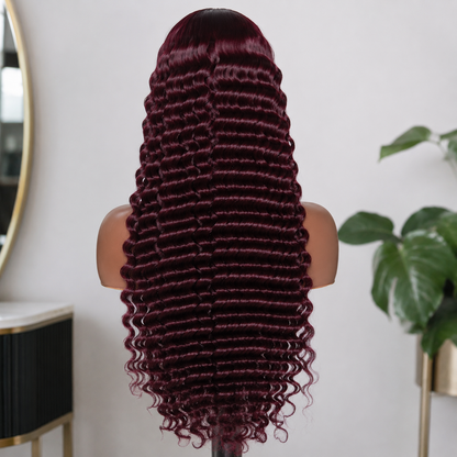 Kiara Burgundy– Virgin Hair