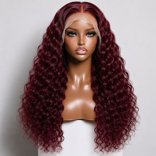 Noémie Burgundy– Virgin Hair